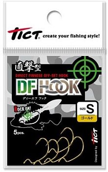 Офсетные крючки Tict DF Hook